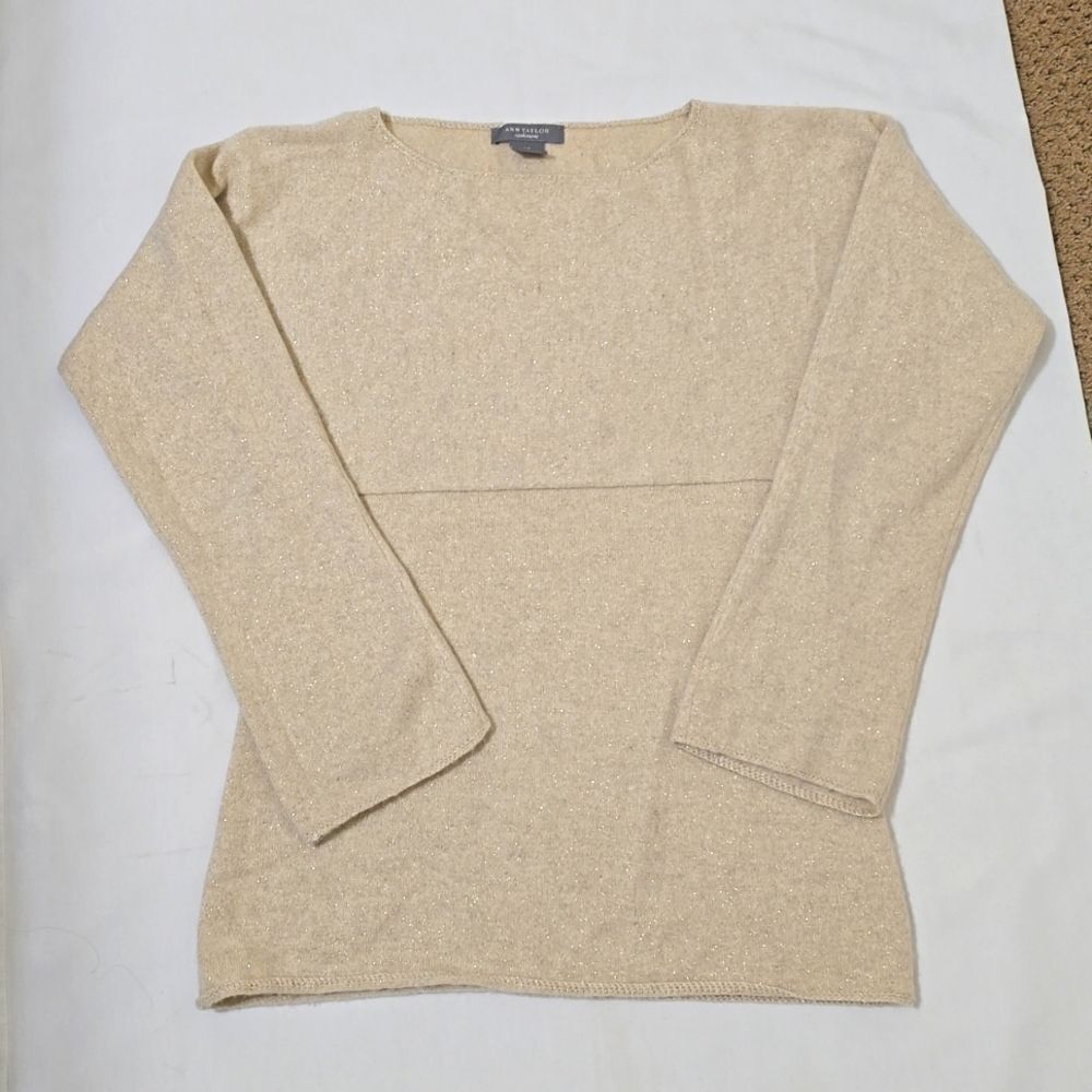 ANN TAYLOR CASHMERE SWEATER SIZE XS